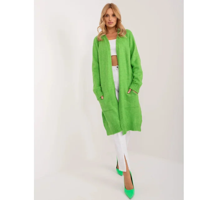 Cardigan BA SW 0344 1.04P svetlozelená