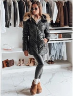 Dámská prošívaná zimní bunda černá Dstreet model 21971743 - FashionStreet