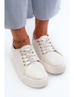 Dámské tenisky SYSTEM BIG STAR Bílé model 21660153 - Big Star Shoes Dámské tenisky SYSTEM BIG STAR Bílé model 21660153 - Big Star Shoes