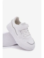 Dětské tenisky na suchý zip Big Star model 21706408 Bílé - Big Star Shoes