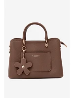 Kožená kabelka přívěsek Taupe model 22220969 - Flora&Co Kožená kabelka přívěsek Taupe model 22220969 - Flora&Co