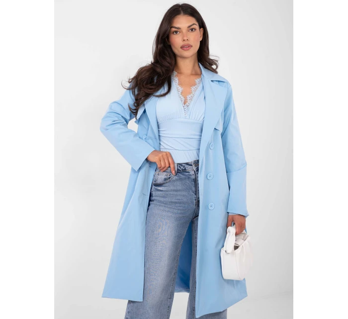 Kabát IT EN FL8808.32 svetlomodrý