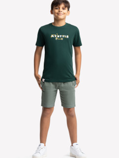 Volcano Regular T-Shirt T-Scooter Junior B02417-S22 Green Dark