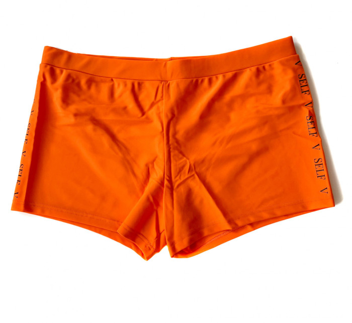 Pánske plavky S96D-5a oranžové - Self