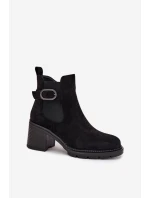 Topánky na podpätku model 216653 Step in style