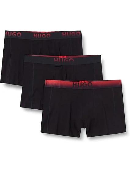 Pánské boxerky  balení po 3 bavlněné spodní  střih model 22308440 - Hugo