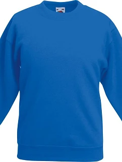 Fruit of the Loom Classic Kids Set-In Sweat Detská mikina 16.2041 kráľovská modrá