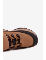 Dětské zimní boty na suchý zip Big Star model 21706132 Hnědé - Big Star Shoes