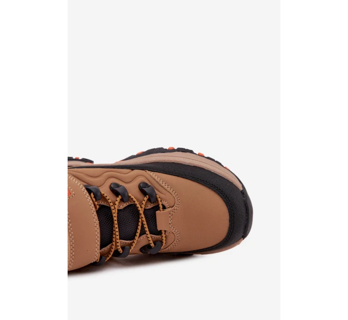 Dětské zimní boty na suchý zip Big Star model 21706132 Hnědé - Big Star Shoes