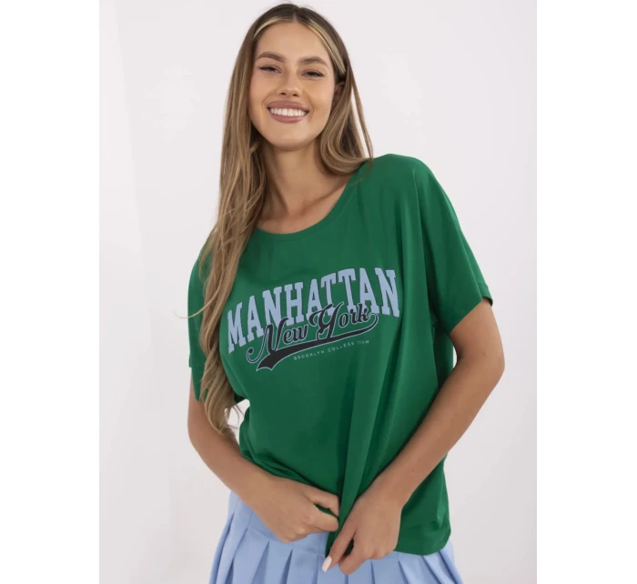 T shirt CLM TS model 21121734 zielony - FPrice