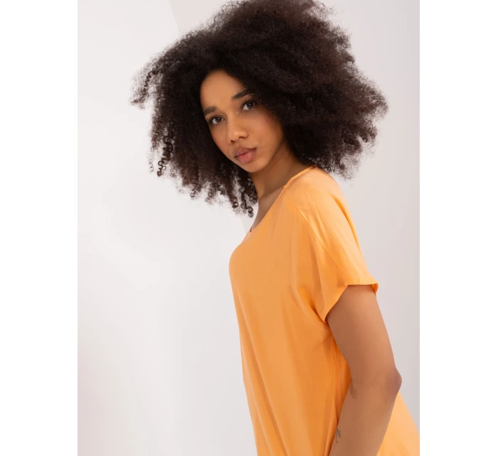 Bluzka model 21717612 jasny pomarańczowy - FPrice