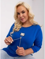 Bluzka RV BZ model 21468357 ciemny niebieski - FPrice Bluzka RV BZ model 21468357 ciemny niebieski - FPrice