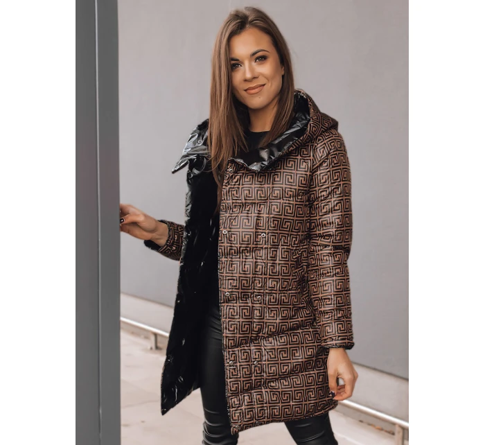 Dámská přechodná bunda LONG černá Dstreet model 21968232 - FashionStreet