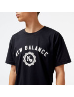 New Balance Šport Seasonal Graphic Cot BK M MT31904BK tričko