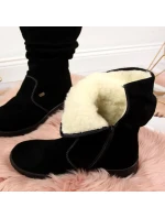 RIEKER W RKR130 zateplené kožené čižmy RIEKER W RKR130 zateplené kožené čižmy