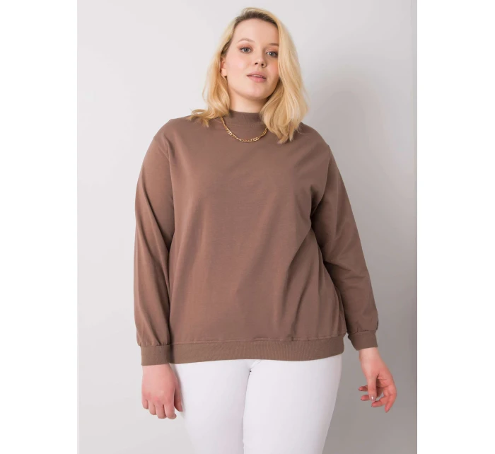 Mikina RV BL 6299.11 hnedá