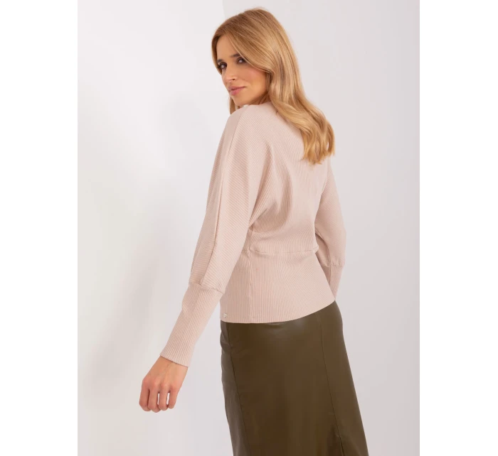 Bluzka RV BZ model 19069146 beżowy - FPrice Bluzka RV BZ model 19069146 beżowy - FPrice