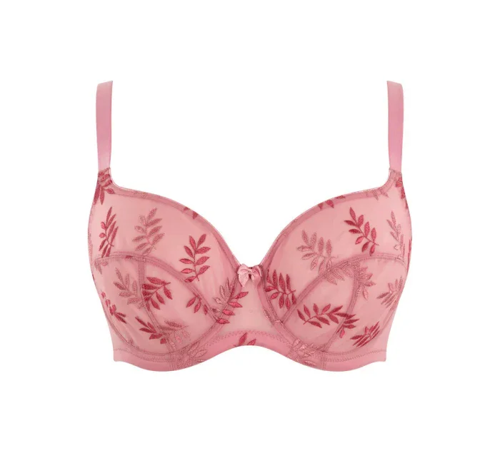 Dámska podprsenka Tango 9071A Ružová vzor Rose - Panache