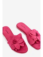Dámske ploché nazúvacie topánky J502-5 Elzoria fuchsiová - Sweet Shoes