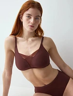 Dámska podprsenka Triumph Shape Smart P – Velvet Chocolate – hnedá 7859 – TRIUMPH
