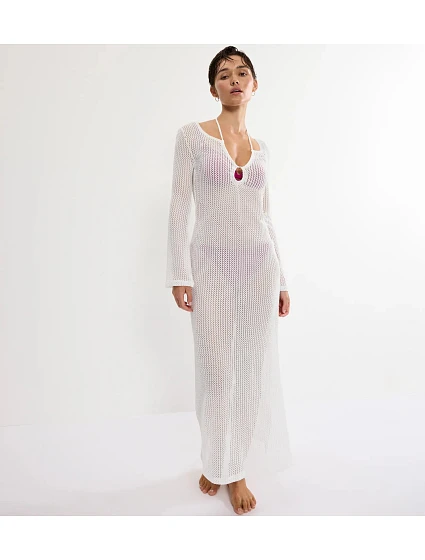 Beach MyWear Long Dress LSL  WHITE  WHITE  model 22065315 - Triumph