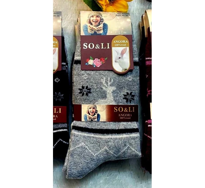 WiK 002 dámske ponožky Angora 111 35-42 WiK 002 dámske ponožky Angora 111 35-42