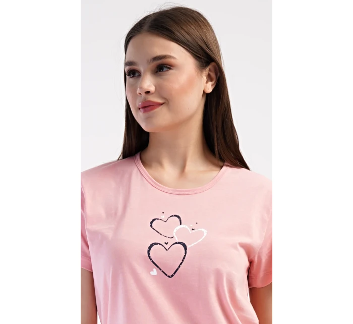 Dámské domácí šaty s tříčtvrtečním rukávem model 21059941 - Vienetta