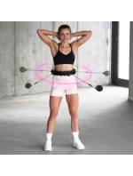 HMS HHW01 obruč s výstupkami a závažiami čierna HMS HHW01 obruč s výstupkami a závažiami čierna