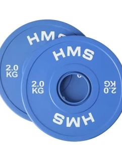 Olympijský nárazník 2x2 kg modrý HMS CBRS20