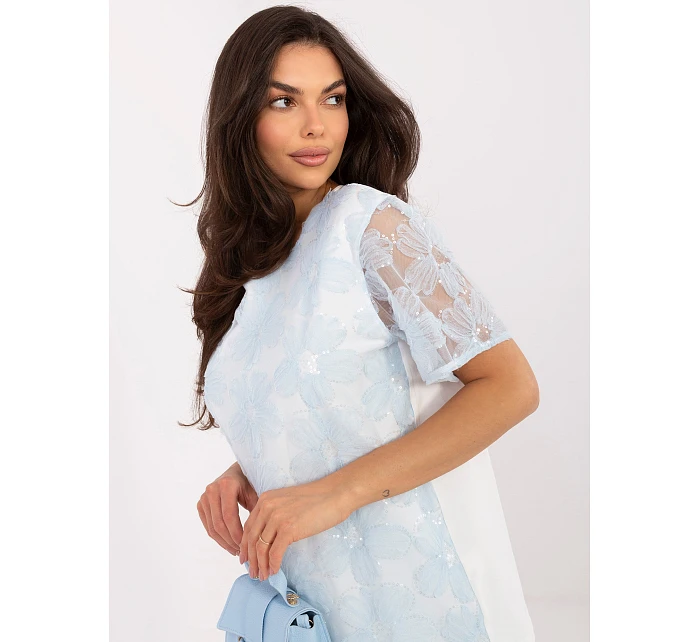 Bluzka LK BZ model 22120689 jasny niebieski - FPrice