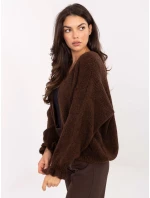 Jumper MI SW 0904.82 tmavohnedý Jumper MI SW 0904.82 tmavohnedý