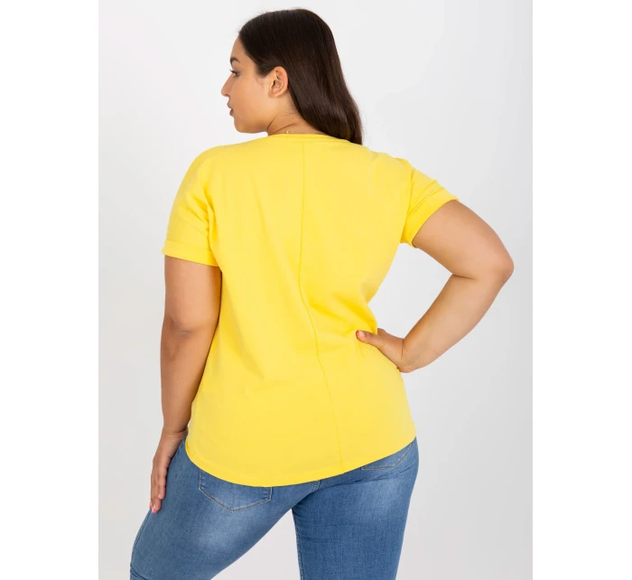 Tričko RV TS model 17388131 žlutá - FPrice Tričko RV TS model 17388131 žlutá - FPrice