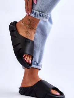 Dámske ľahké penové papuče Big Star Black