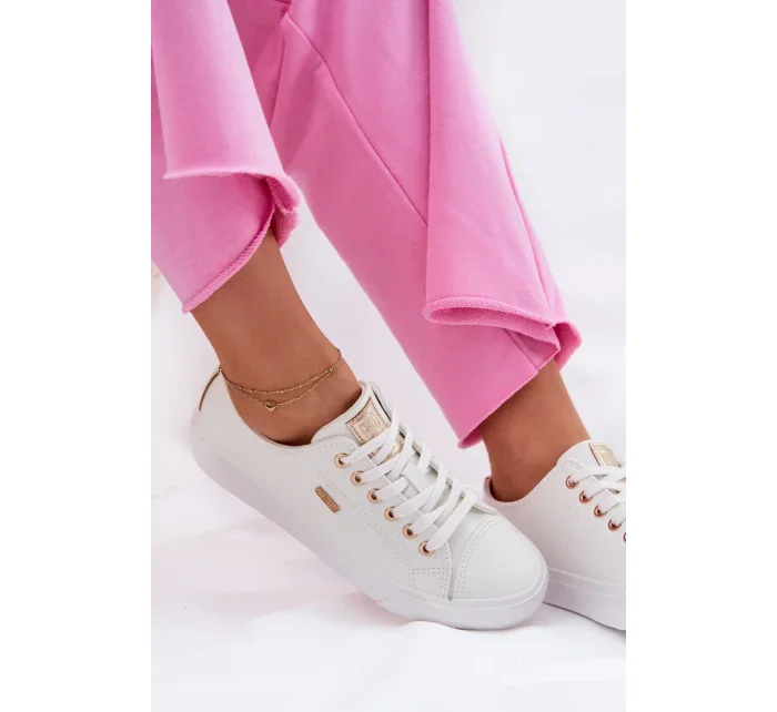 Dámské tenisky z ECO kůže Big Star – bílé