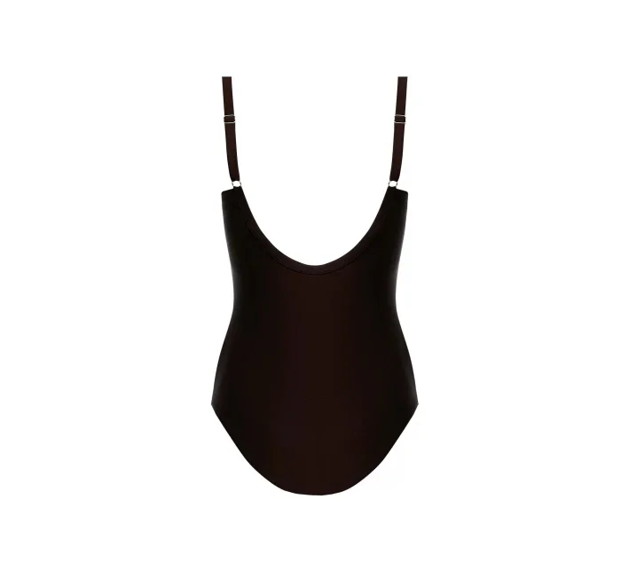Dámske jednodielne plavky S8030CH3 Gold7 Black - Self
