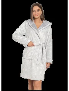 Dámsky župan E06-5517 sv. šedý - Cocoon