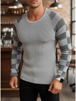 Pánský svetr přes hlavu ecru Dstreet model 21962635 - FashionStreet