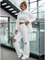Dámska prešívaná bunda RATIA ecru FashionStreet TY3613