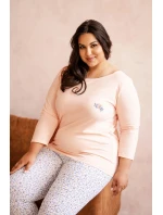 Dámske pyžamo 3257 Ariella peach - TARO