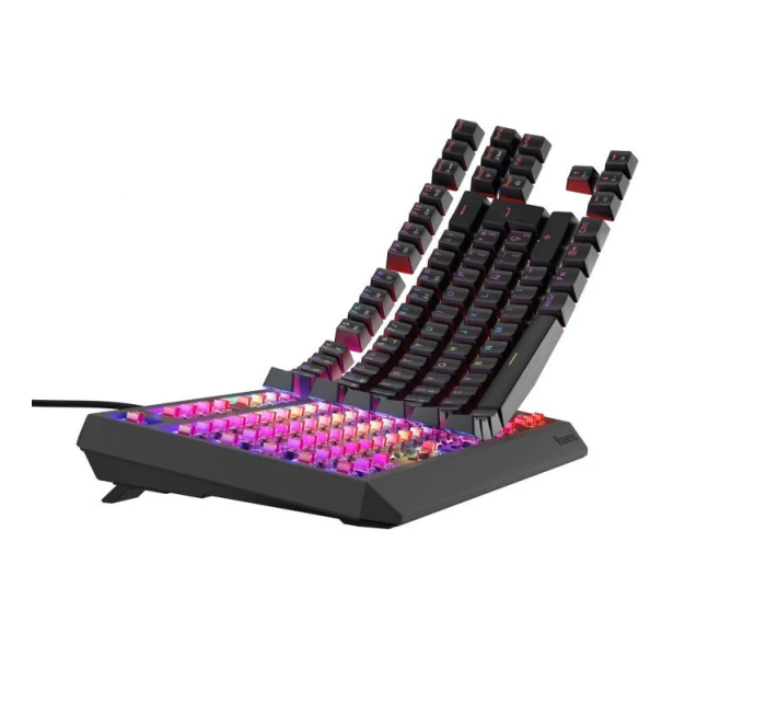 GENESIS Thor 230 TKL Herná USB QWERTY klávesnica Španielska čierna