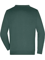 JN 661 Pánský pletený cardigan s výstřihem do V model 22488056 forest green - Daiber JN 661 Pánský pletený cardigan s výstřihem do V model 22488056 forest green - Daiber