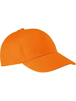 K-up KP 116 5-panelová čiapka s šiltom 20.0116 oranžová K-up KP 116 5-panelová čiapka s šiltom 20.0116 oranžová