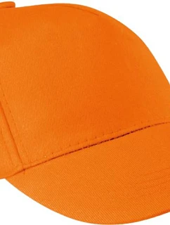 K-up KP 116 5-panelová čiapka s šiltom 20.0116 oranžová