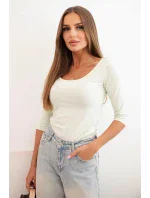 Blúzka s okrúhlym výstrihom apple Blúzka s okrúhlym výstrihom apple