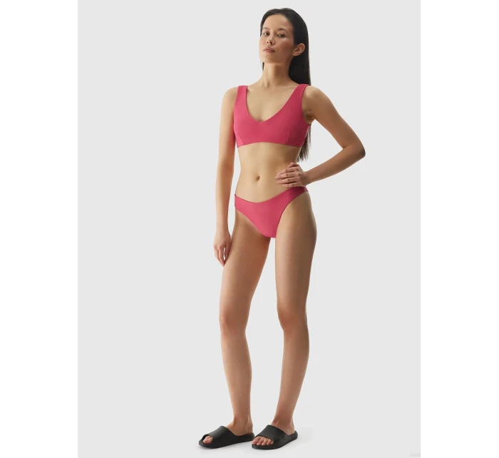 Dámsky vrchný diel plaviek 4F - ružový