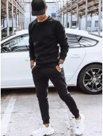 Pánská zateplená tepláková souprava černá Dstreet model 21965554 - FashionStreet