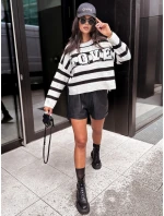 Dámsky biely sveter CHLOE FashionStreet MY1972