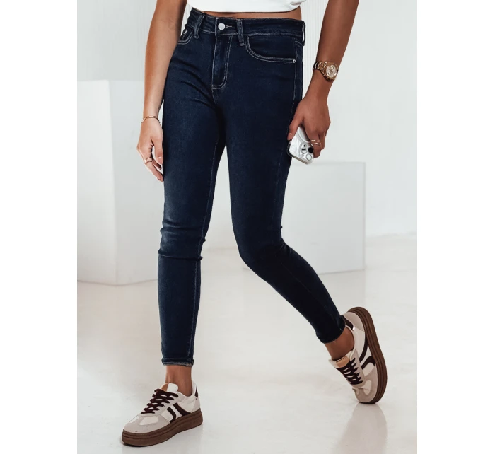 Dámské džínové kalhoty tmavě modré Dstreet model 21981512 - FashionStreet