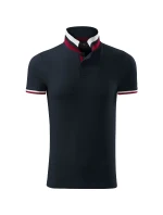 Collar Up polokošile pánská dark navy