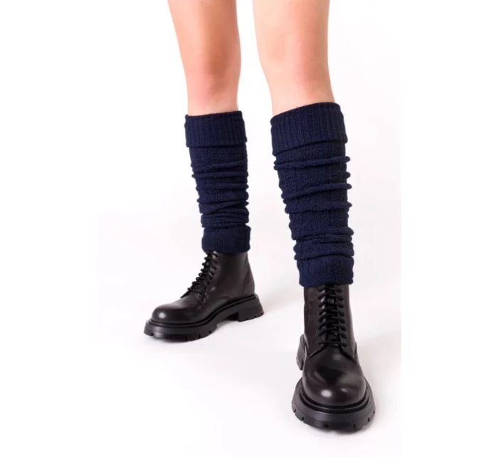 Dámske vlnené návleky 095 Tmavomodrá - Steven